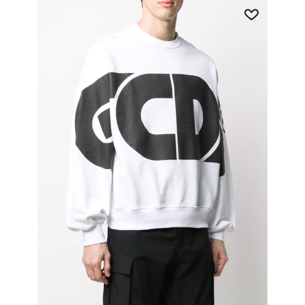 GCDS Oversized Logo Sweatshirt